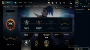 V > Atual GOLD4 MD5 com 23skins e 55champs(Plat4 na passada) - League of Legends LOL