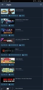 Conta da Steam