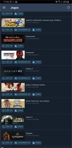 Conta da Steam