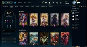 Conta Prata TOP - League of Legends LOL