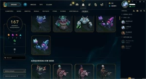 Conta Prata TOP - League of Legends LOL
