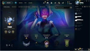 Conta Prata TOP - League of Legends LOL