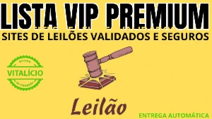 Lista Premium Sites De Leilões Validados - Outros