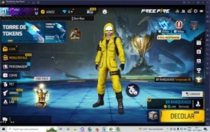Conta Free Fire Rara
