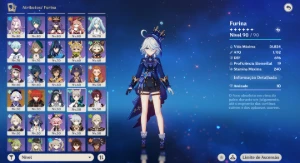 Genshin Impact conta AR 60 com 37 personagens 5 estrelas