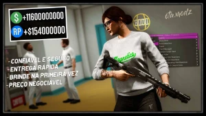 『Up Conta』Gta Online - 100 Milhões Para Cima 【Barato】