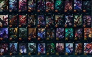 Conta d1, 93 champs 75 skins honra 5 - League of Legends LOL