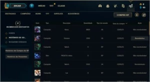 Conta MESTRE com 3 skins e 36 champs - League of Legends LOL