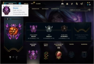 Conta MESTRE com 3 skins e 36 champs - League of Legends LOL