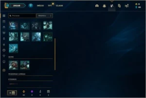 Conta MESTRE com 3 skins e 36 champs - League of Legends LOL