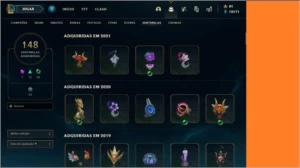 CONTA LOL BR COLECIONADOR - 1554 SKINS, AVALIADA EM 24 MIL - League of Legends