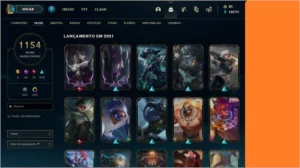CONTA LOL BR COLECIONADOR - 1554 SKINS, AVALIADA EM 24 MIL - League of Legends