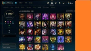 CONTA LOL BR COLECIONADOR - 1554 SKINS, AVALIADA EM 24 MIL - League of Legends