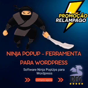 NINJA POPUP - FERRAMENTA PARA WORDPRESS - Softwares e Licenças
