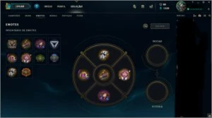 CONTA GOLD 1(PLAT s7), 57 SKINS, FALTANDO 8 CHAMPS, LVL 77 - League of Legends LOL