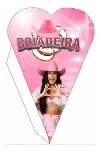Pack 50 Moldes Cones Coração Personalizados Arquivo Digital - Outros