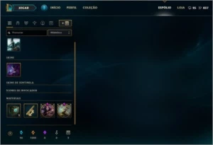 CONTA DE LOL 20 CHAMPS / RIOT KAYLE / 2 PAGE RUNES / PRATA V - League of Legends