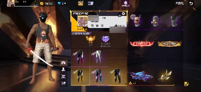 🔥 Conta Free Fire extremamente rara e completa! 🔥