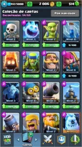 Conta Clash Royale nível 8 - 2 lendárias level 1