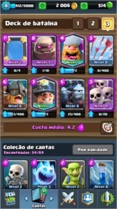 Conta Clash Royale nível 8 - 2 lendárias level 1