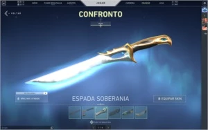 Conta Valorant platina 3 com skins