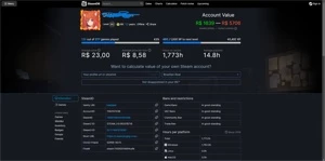 Conta Steam Nvl 90 com Prime do CS