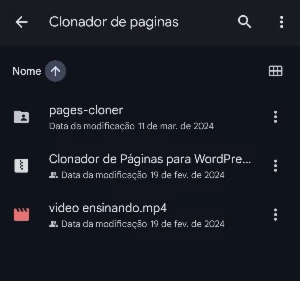 Plugin Clonador de Páginas - Outros