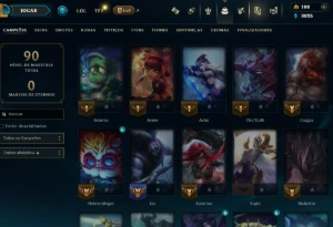 Conta Lol Ferro, Lvl 30, Skin Lendária, Upada Na Mão, 8K Ea - League of Legends