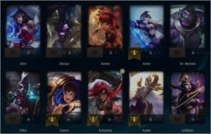 conta ouro 3 (nova level 36) / com 2000 rp - League of Legends LOL
