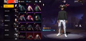 Conta Top Free Fire🌸
