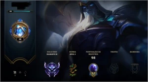 Conta Diamante 3 - League of Legends LOL