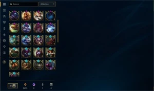218SKINS, MMR PLATINA, TODAS VITORIOSAS DESDE 2016 - League of Legends LOL