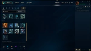 CONTA DIAMANTE 4, 23 CAMPEÕES, BORDA DIAMANTE 3 + ESPÓLIO - League of Legends LOL