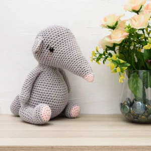 Tamanduá em Amigurumi - Artesanato e Personalizados