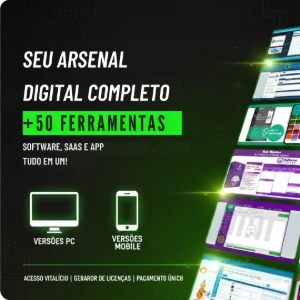 +50 Ferramentas Marketing Digital - VITALÍCIO - Assinaturas e Premium