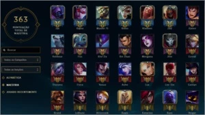 CONTA LOL //33 SKINS //105 CHAMPS //LVL 206 //GOLD2 - League of Legends