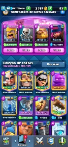 Conta Clash Royale│6153 Trofeús│14 Carta Lvl 14 │ nível 40