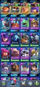 Conta Clash Royale│6153 Trofeús│14 Carta Lvl 14 │ nível 40