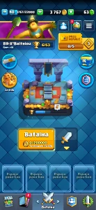 Conta Clash Royale│6153 Trofeús│14 Carta Lvl 14 │ nível 40