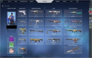 CONTA VALORANT SKINS