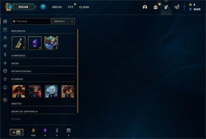 CONTA DIAMANTE SMURF PROMOÇÃO - League of Legends LOL