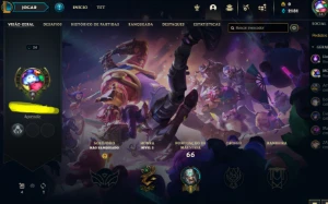Conta para SMURF, com SKIN, lvl 34 - League of Legends LOL