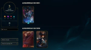 Conta para SMURF, com SKIN, lvl 34 - League of Legends LOL