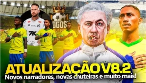 PES 2021 PC com Gogosz Patch 2025 Atualizações 8.0 e 8.2 PC