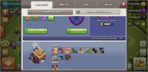 conta clash of clans