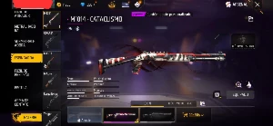 Conta de free Fire nível 15