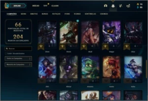 Conta Ouro 4 com 9 skins e 48 champs ( SEM EMAIL CONFIRMADO) - League of Legends LOL