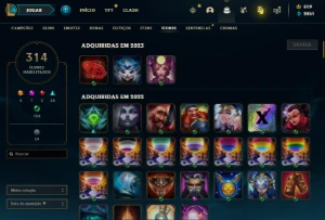Conta LOL 150+ Skins - League of Legends