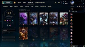 Platina 3 com mmr D5, Lvl 171, 138 Champs, 117 Skins - Leia! - League of Legends LOL