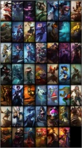 SKins Raras, Jana vitoriosa, Kayle Juiza, Etc - League of Legends LOL